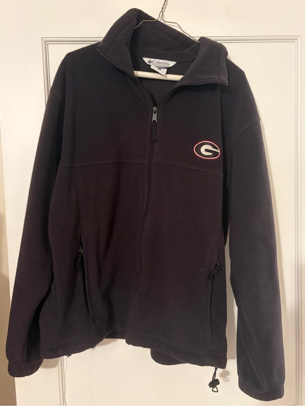 Columbia Men’s Black Fleece University of Georgia “UGA” Jacket